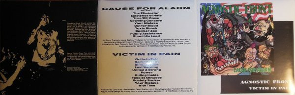 Agnostic Front - Cause For Alarm / Victim In Pain