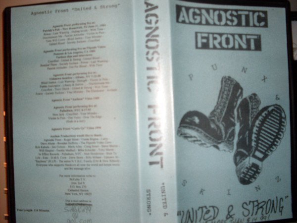 Agnostic Front - United & Strong