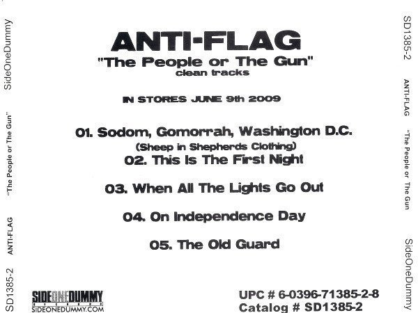 Anti flag - The People Or The Gun