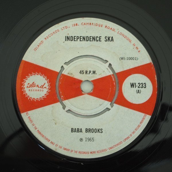 Baba Brooks - Independence Ska / Seven Days