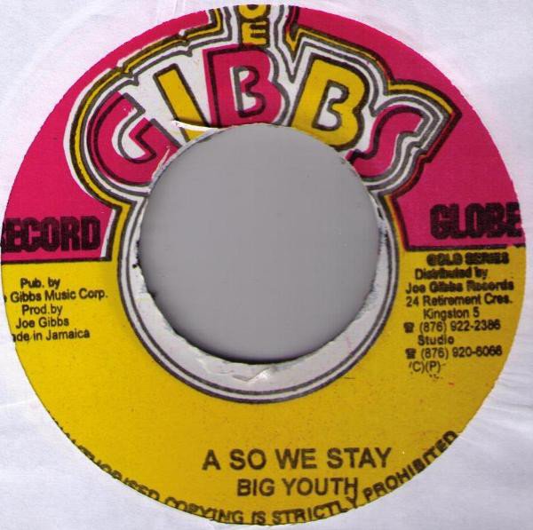 Big Youth - A So We Stay