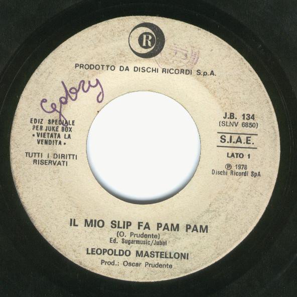Bob Marley And The Wailers - Il Mio Slip Fa Pam Pam / Jamming