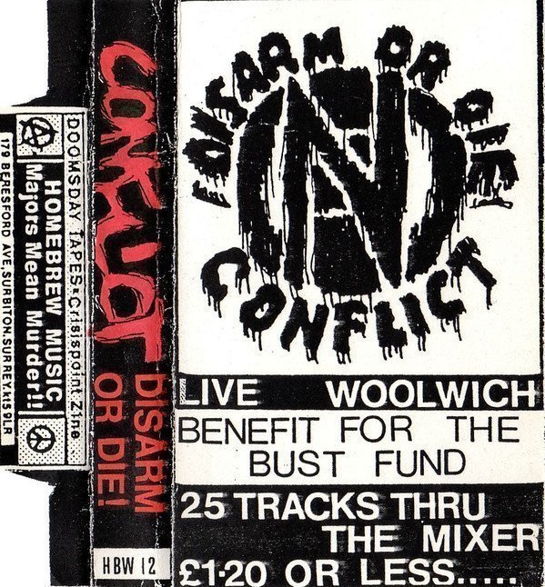 Conflict - Live Woolwich Poly October 17th 86