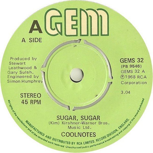 Coolnotes - Sugar, Sugar