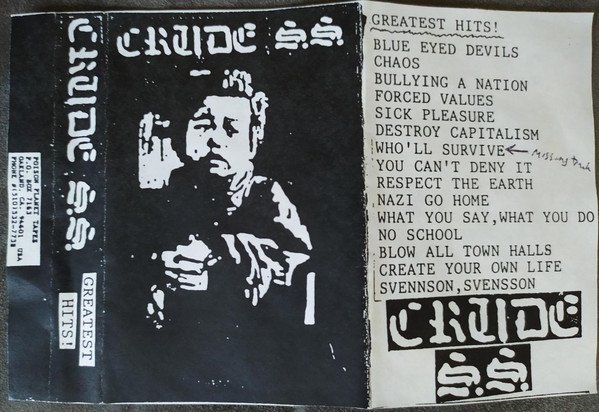 Crude Ss - Greatest Hits!