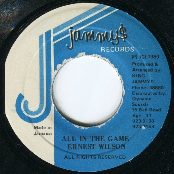 Ernest Wilson - All In The Game