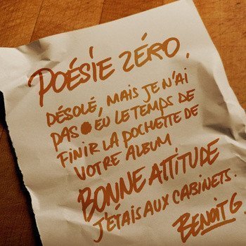 Poesie Zero - Bonne Attitude