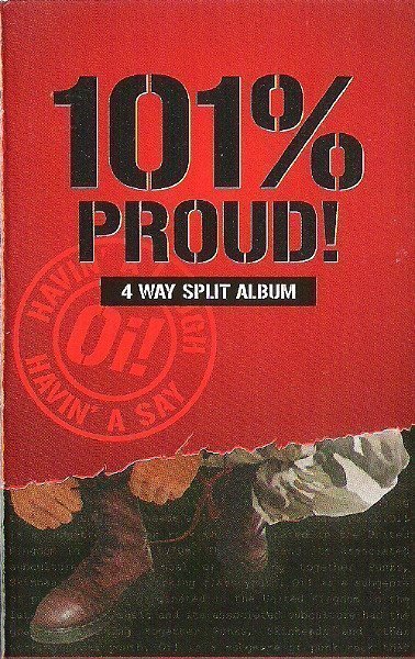 Red Alert - 101% Proud! (4 Way Split Album)
