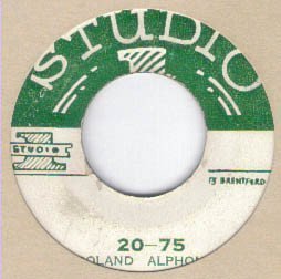 Roland Alphonso - 20-75 / Buono Siere