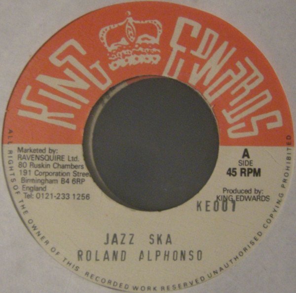 Roland Alphonso - Jazz Ska / Jonah (The Master)