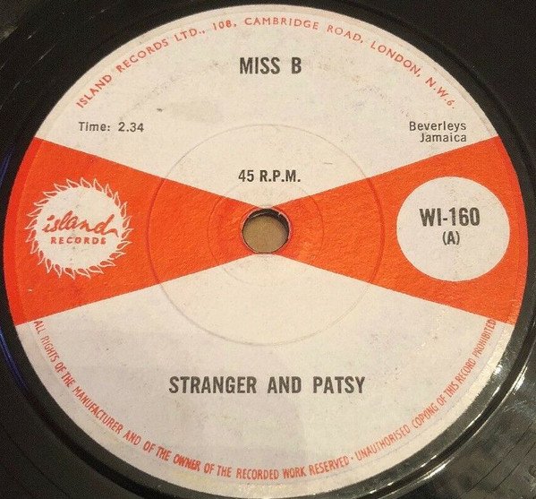 Stranger And Ptsy - Miss B / Things Come To Those
