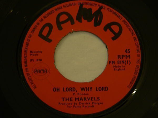 The Marvels - Oh Lord, Why Lord / Love Letters