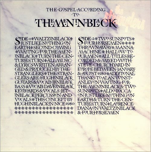 The Stranglers - The Gospel According To The Meninblack