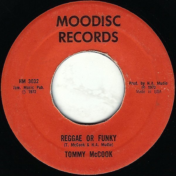 Tommy Mc Cook - Reggae Or Funky / Again