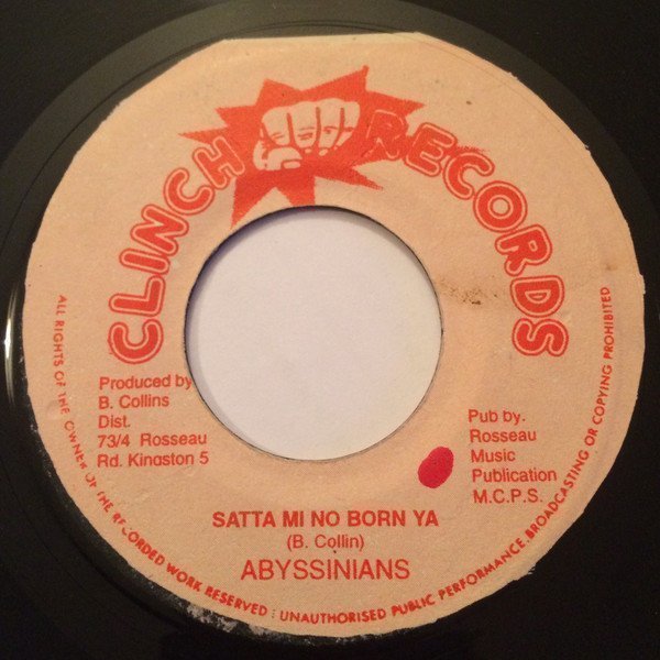 Tommy Mc Cook - Satta Me No Born Yah / Tommy