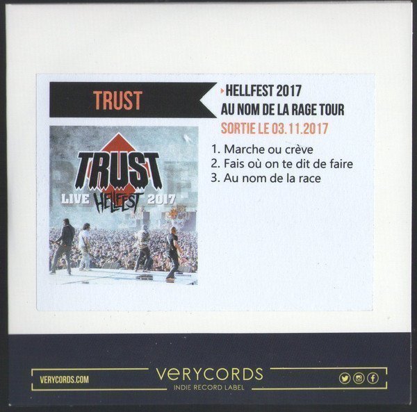 Trust - Hellfest 2017 Au Nom De La Rage Tour