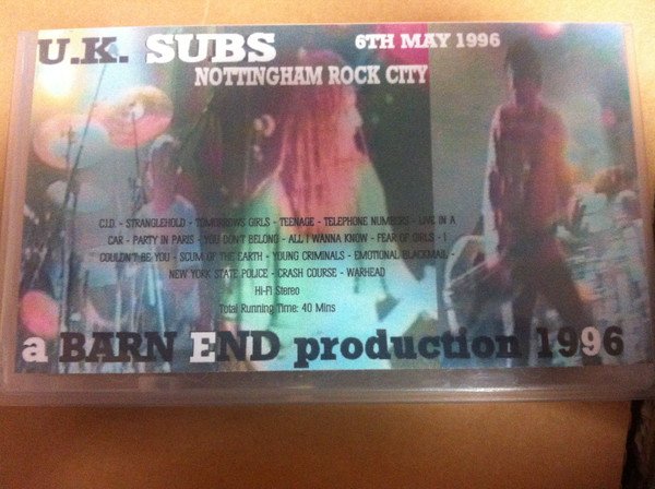 U K Subs - Nottingham Rock City