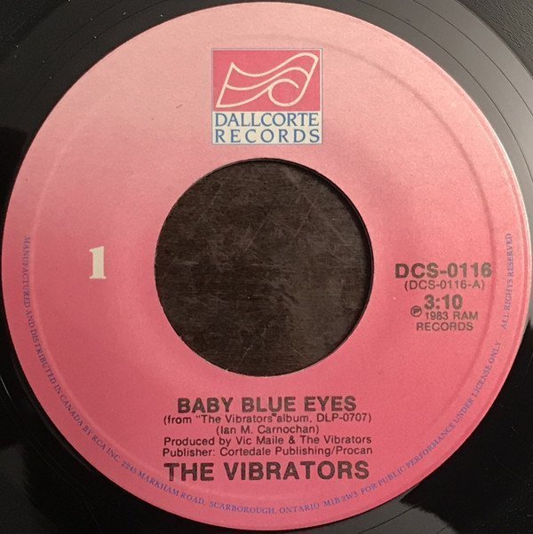Vibrators - Baby Blue Eyes/Somnambulist